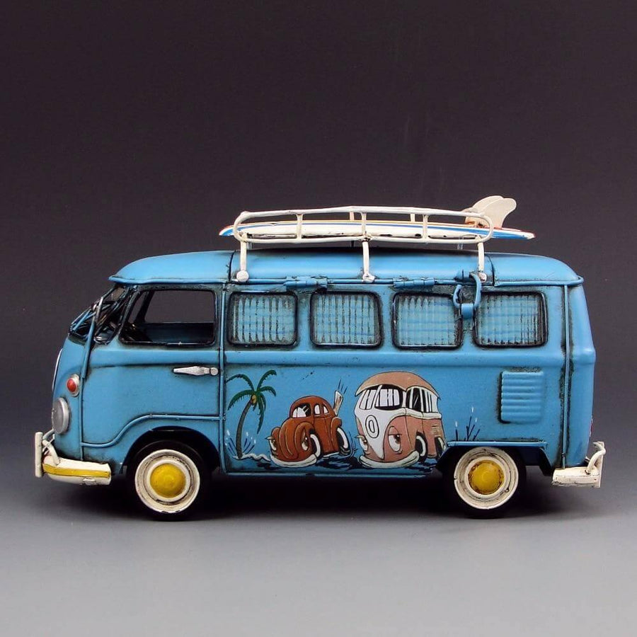 Antique Handmade Retro Busses - Image 2