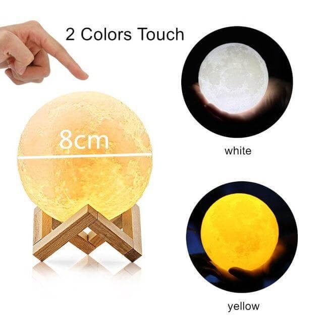 3D Moon Night Lamp - Image 7