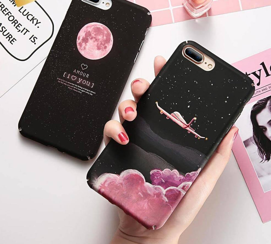 Love Pink Hard iPhone Cases - Image 0