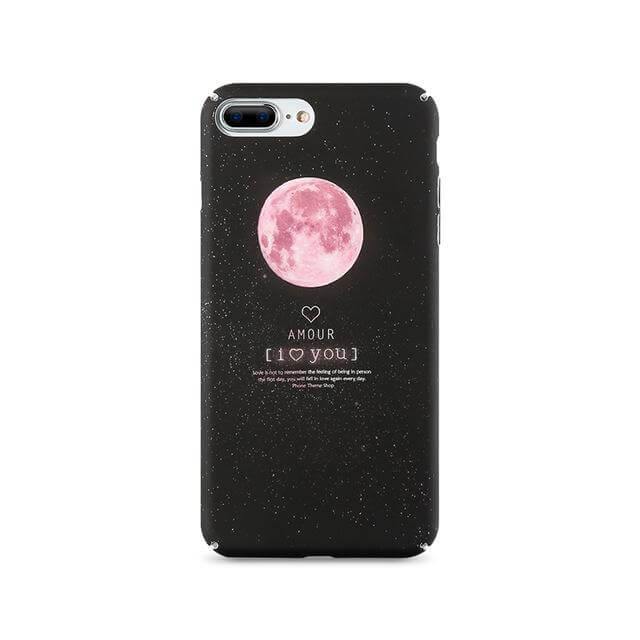 Love Pink Hard iPhone Cases - Image 1