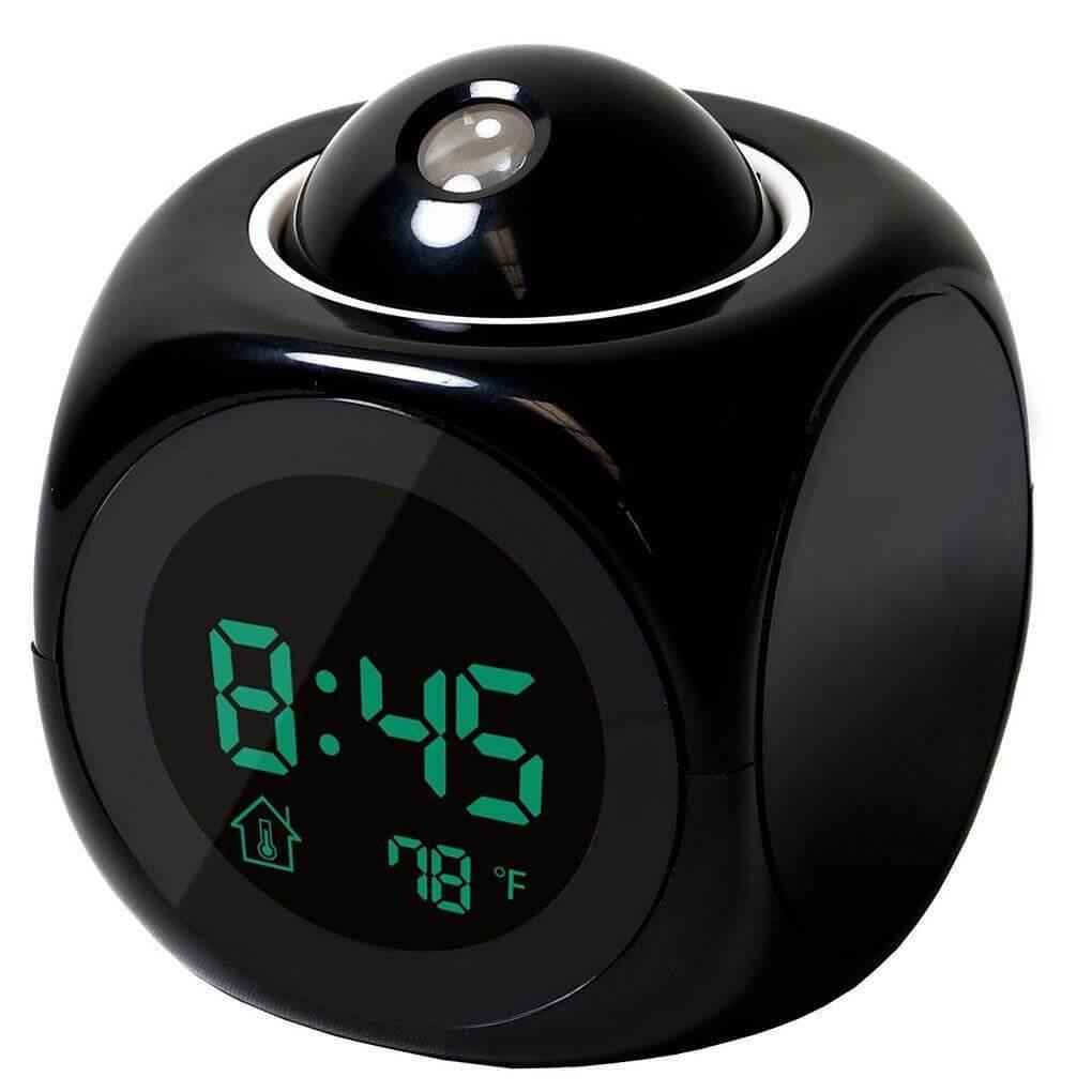 LCD Projection Display Digital Alarm Clock - MaviGadget