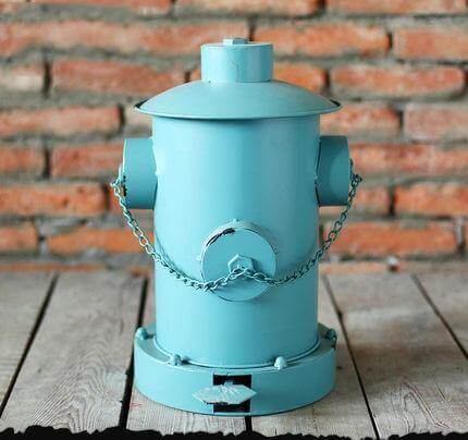 Retro Fire Hydrant Trash Can - Image 4