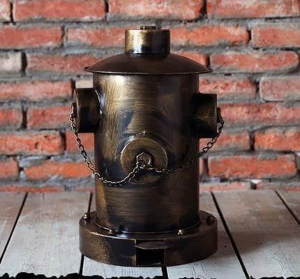 Retro Fire Hydrant Trash Can - Image 7