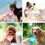 Portable Pet Dog Water Bottle Dispenser for Traveling and Walking - MaviGadget