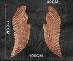 Iron Angel Wings Wall Decor