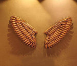 Iron Angel Wings Wall Decor