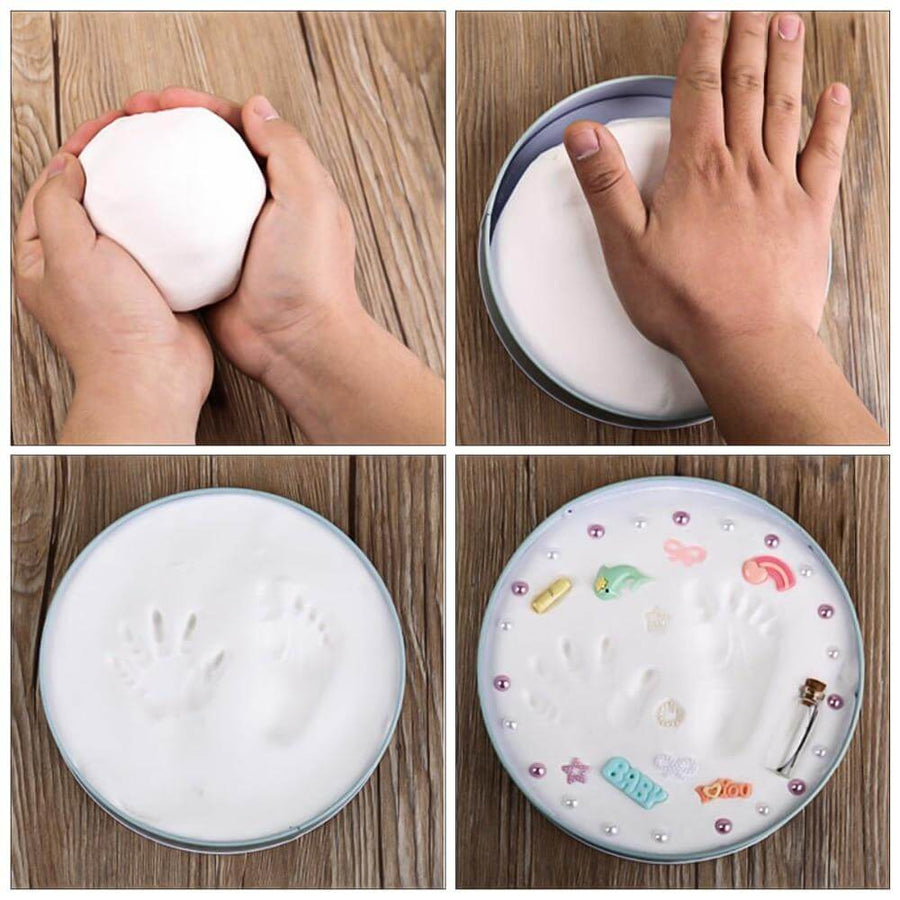 Infant Baby Handprint Footprint Imprint Kit - Image 1