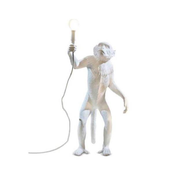 Modern Black Pendant Monkey Lamp - Image 6