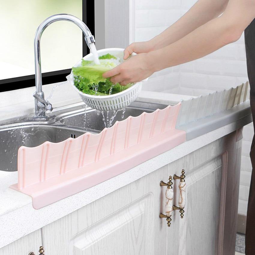 Kitchen Sink Water Splash Barrier