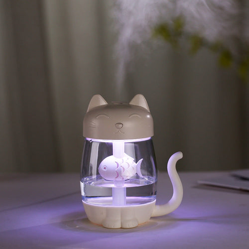LED Ultrasonic Animal Shaped Air Humidifier - Image 0