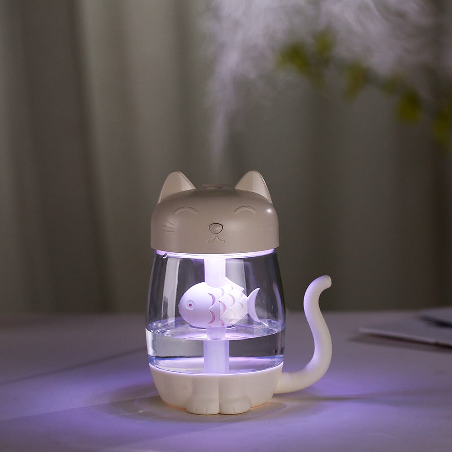 LED Ultrasonic Animal Shaped Air Humidifier - Image 0