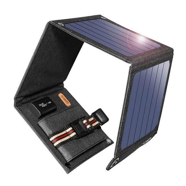 14W Portable Solar Panels 5V 2.1A USB - Image 4