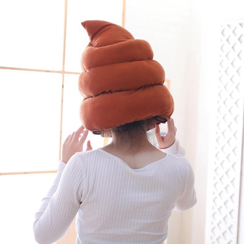 Poop Head Plush Pillow - MaviGadget