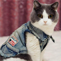 Pet Cowboy Jean Jacket - Image 2