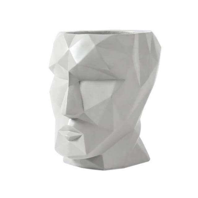 Nordic Style Modeling Geometric Lines People Face Vase Home Modern Decoration - Image 3