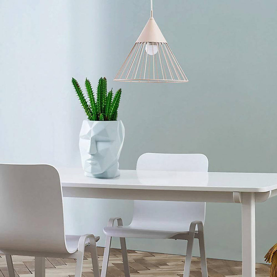 Nordic Style Modeling Geometric Lines People Face Vase Home Modern Decoration - Image 7