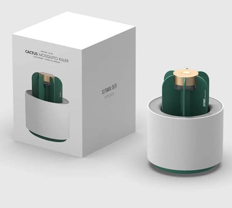 Modern Portable Cactus Mosquito Killer Lamp - Image 0