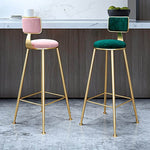 Nordic Modern Iron Bar Stool - MaviGadget