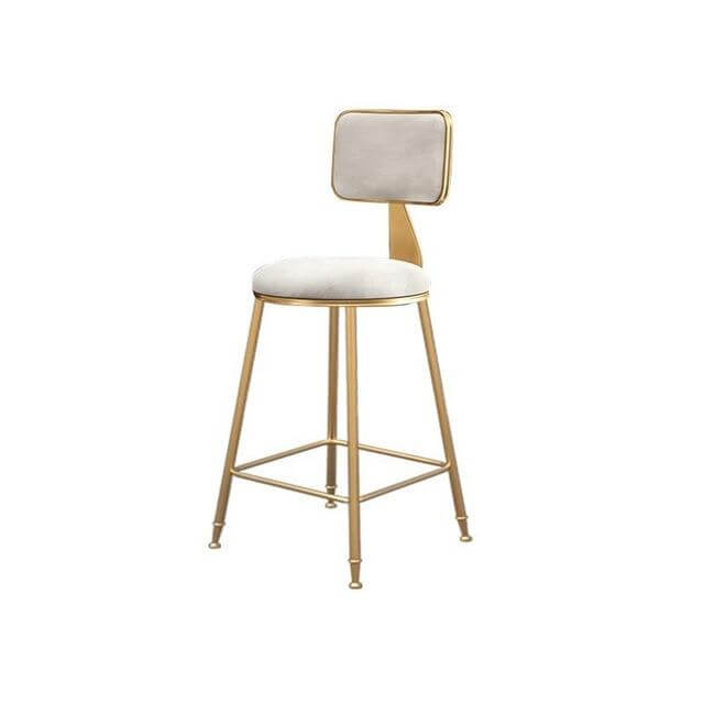 Nordic Modern Iron Bar Stool - Image 17