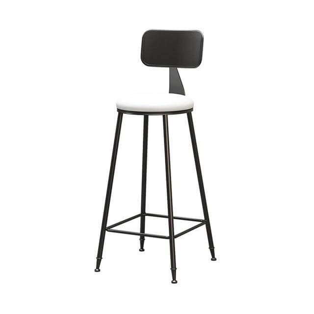 Nordic Modern Iron Bar Stool - Image 14