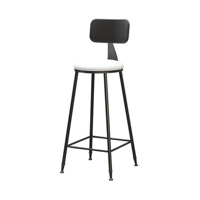 Nordic Modern Iron Bar Stool - Image 13