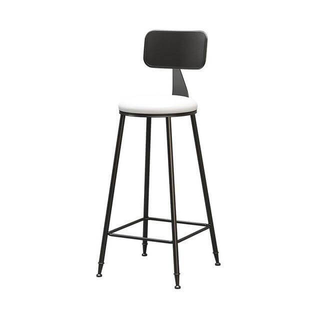 Nordic Modern Iron Bar Stool - Image 18