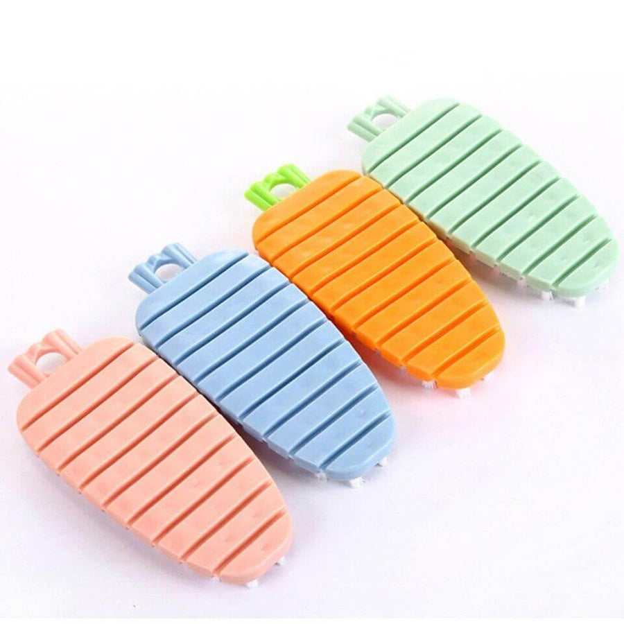 Fruit and Vegetable Washing Sponge Scrubber - Image 2