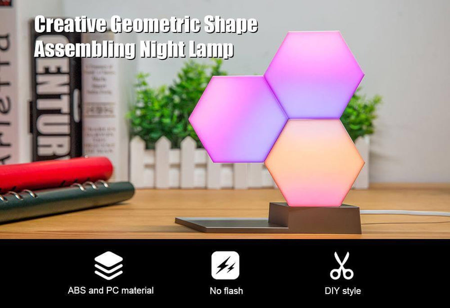 Creative Geometry Smart LED Night Light - Image 6