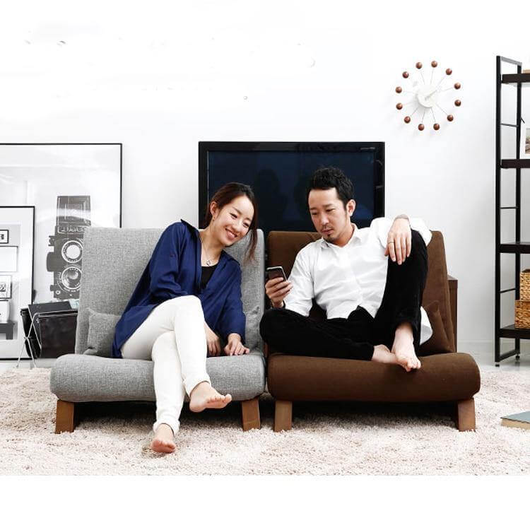 Japanese Foldable Lazy Legless Chair - Image 3