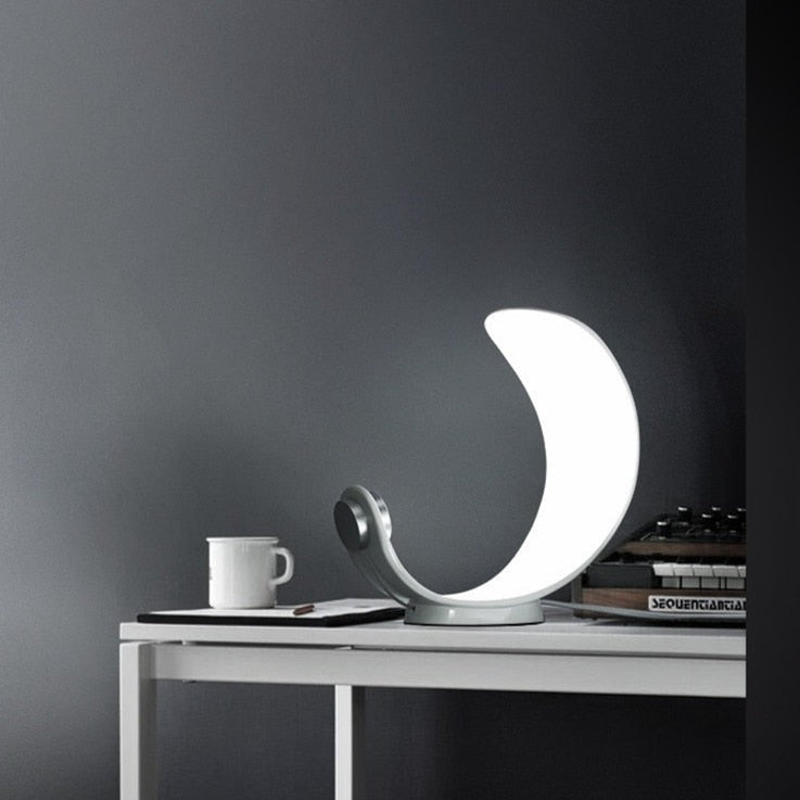 Modern Nordic Curl Table LED Lamp - Image 0