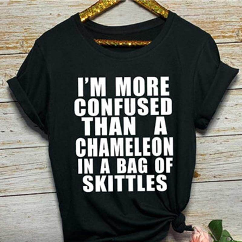 I'm more confused Funny T-Shirt - Image 0