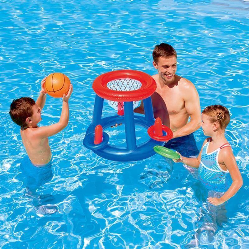 Inflatable Pool Party Fun Volleyball Float - Image 5