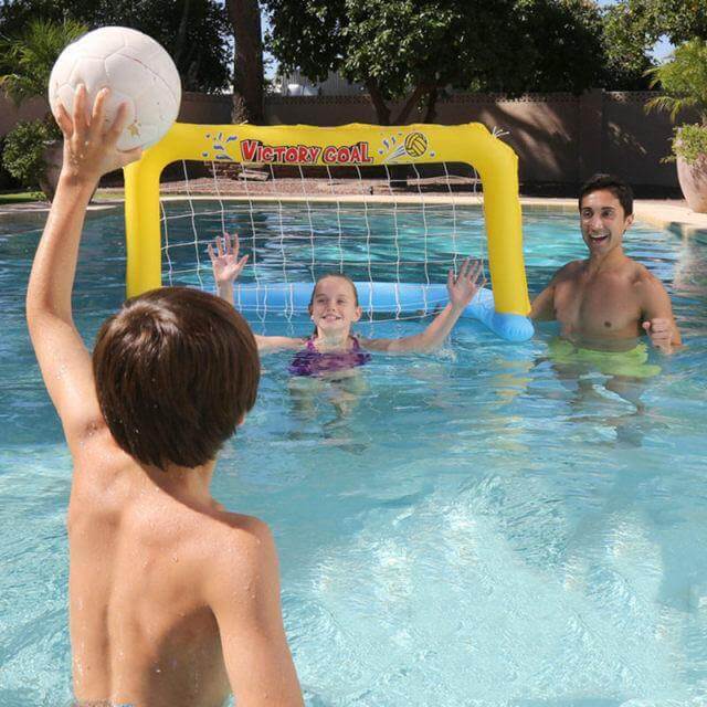 Inflatable Pool Party Fun Volleyball Float - Image 6