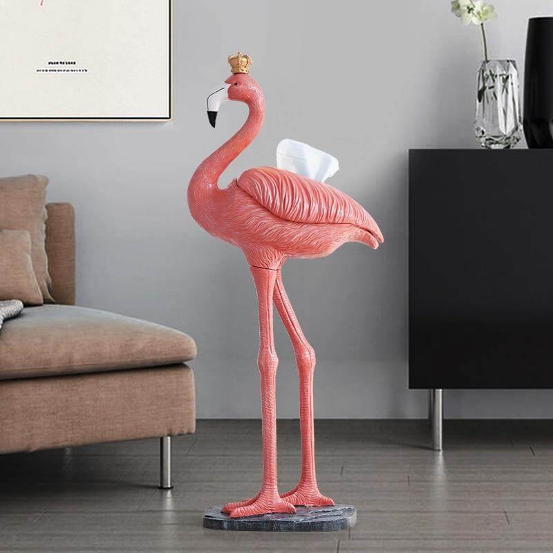 Flamingo Decorations Tissue Box - MaviGadget