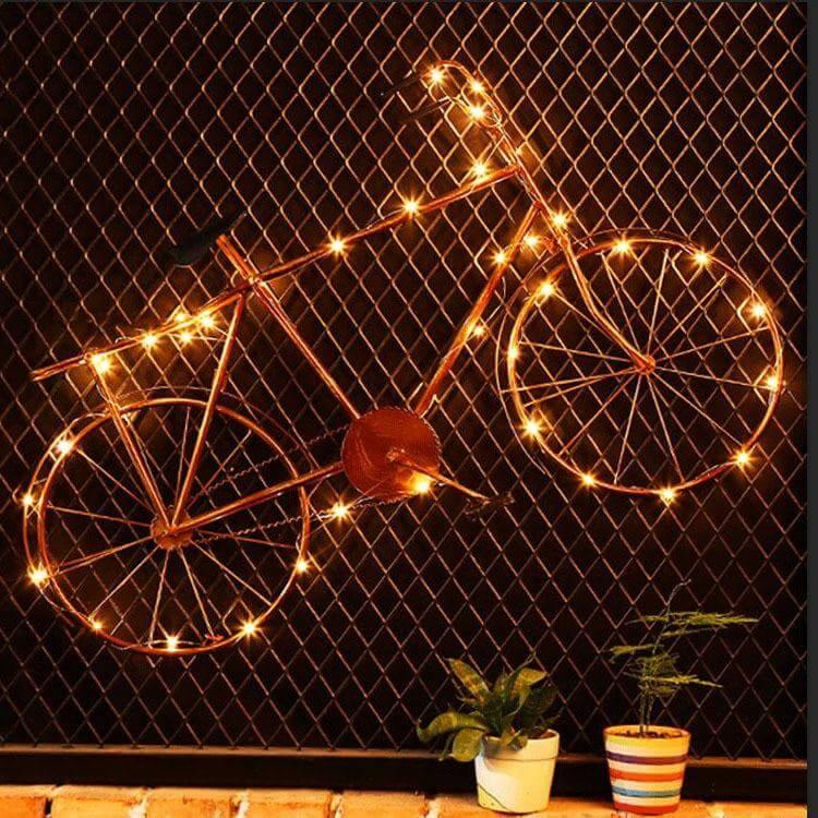 Vintage Iron Retro Bicycle Home Decor - Image 0
