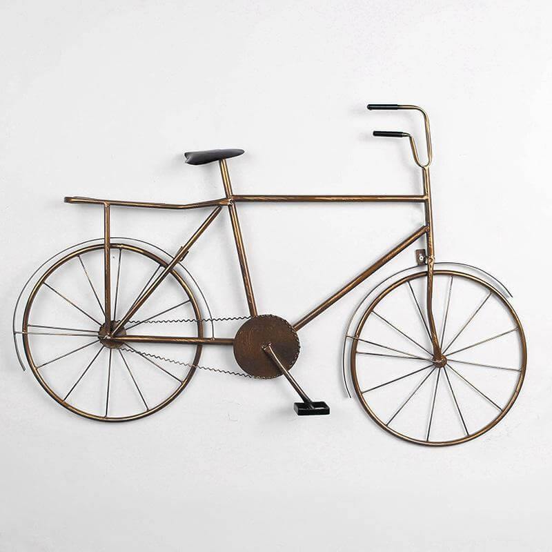 Vintage Iron Retro Bicycle Home Decor - Image 5