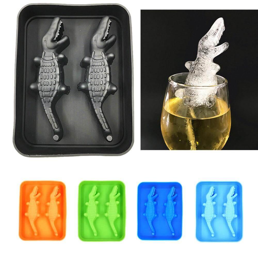 Crocodile Shape Ice Cuber Maker