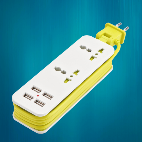 Portable Travel Surge Protector Outlet - Image 0