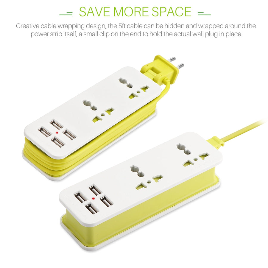 Portable Travel Surge Protector Outlet - Image 8