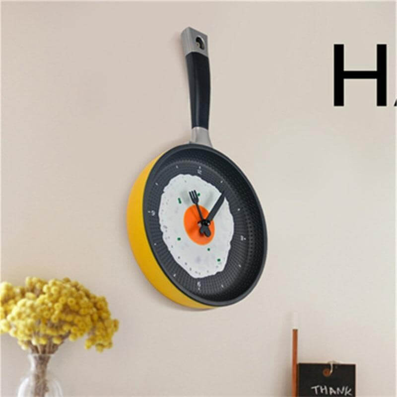 Omelette Pot Wall Clock - MaviGadget