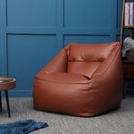 Lazy Sofa Leather Bean Bag