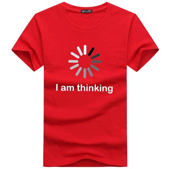 I am thinking Funny Tshirt - Image 5