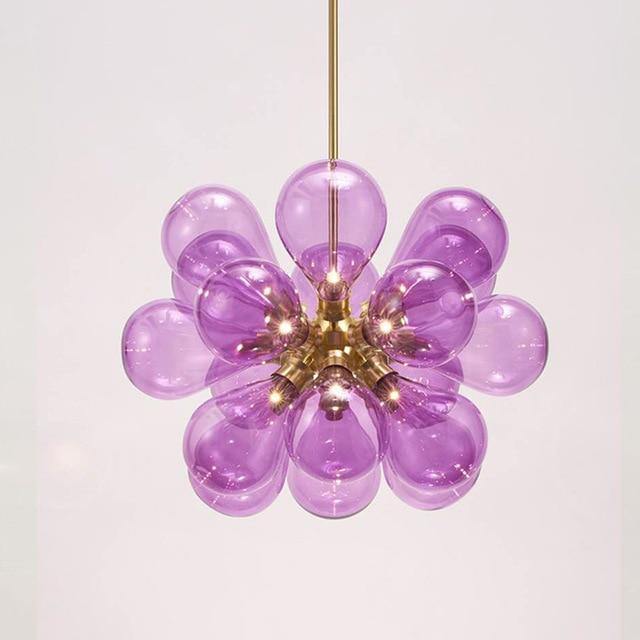 Glass Bubbly Parlor Pendant Lamp - MaviGadget