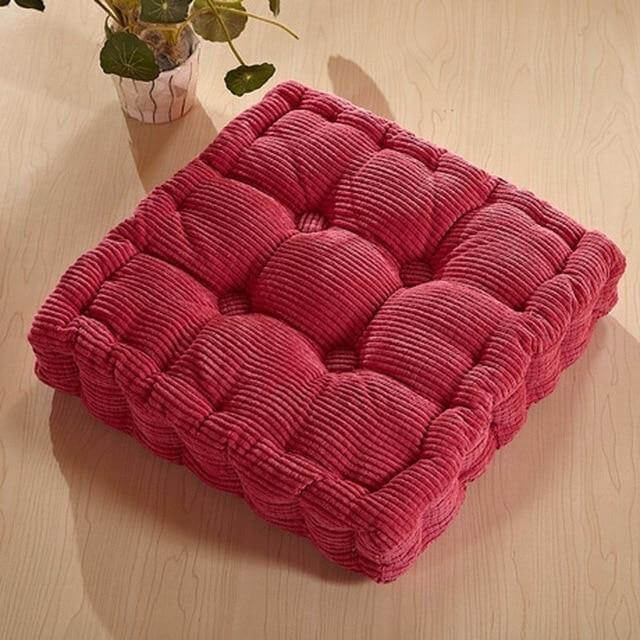 Solid Color Textile Pillows - Image 1
