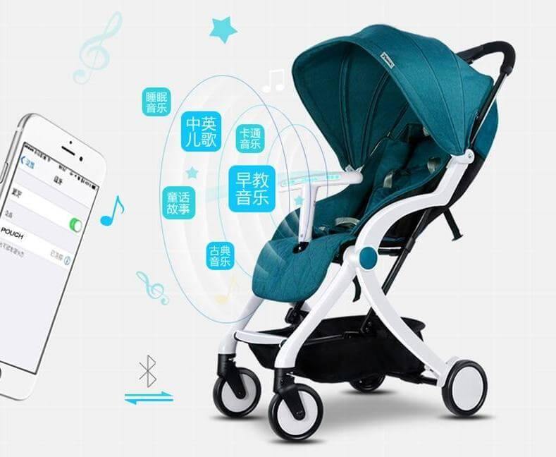 Smart Early Teaching Portable Baby Stroller