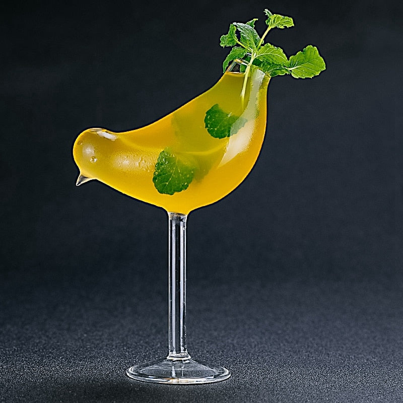 Bird Shape Creative Cocktail Glass - Image 0