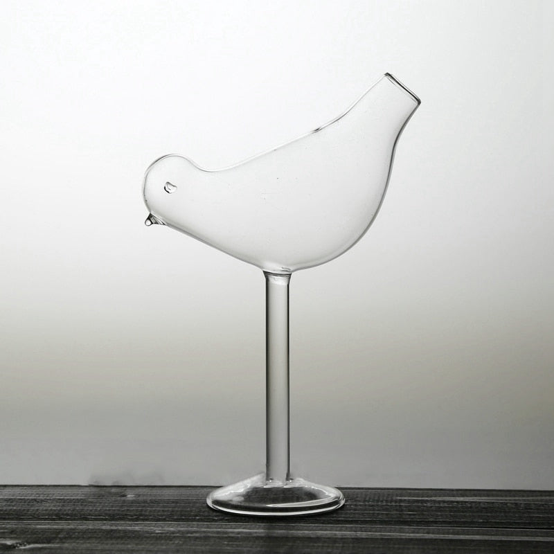 Bird Shape Creative Cocktail Glass