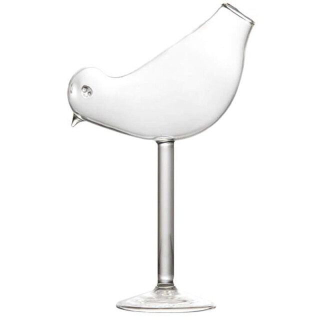 Bird Shape Creative Cocktail Glass