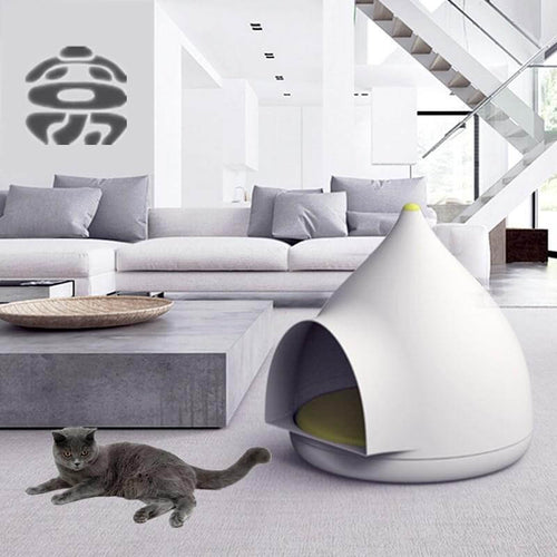 Water Drop Large Cat House - Image 0