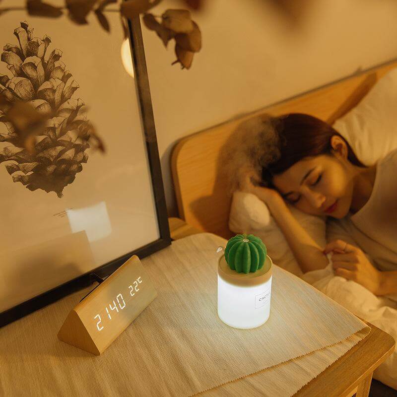 Cactus Ultrasonic Aromatherapy Humidifier - Image 2